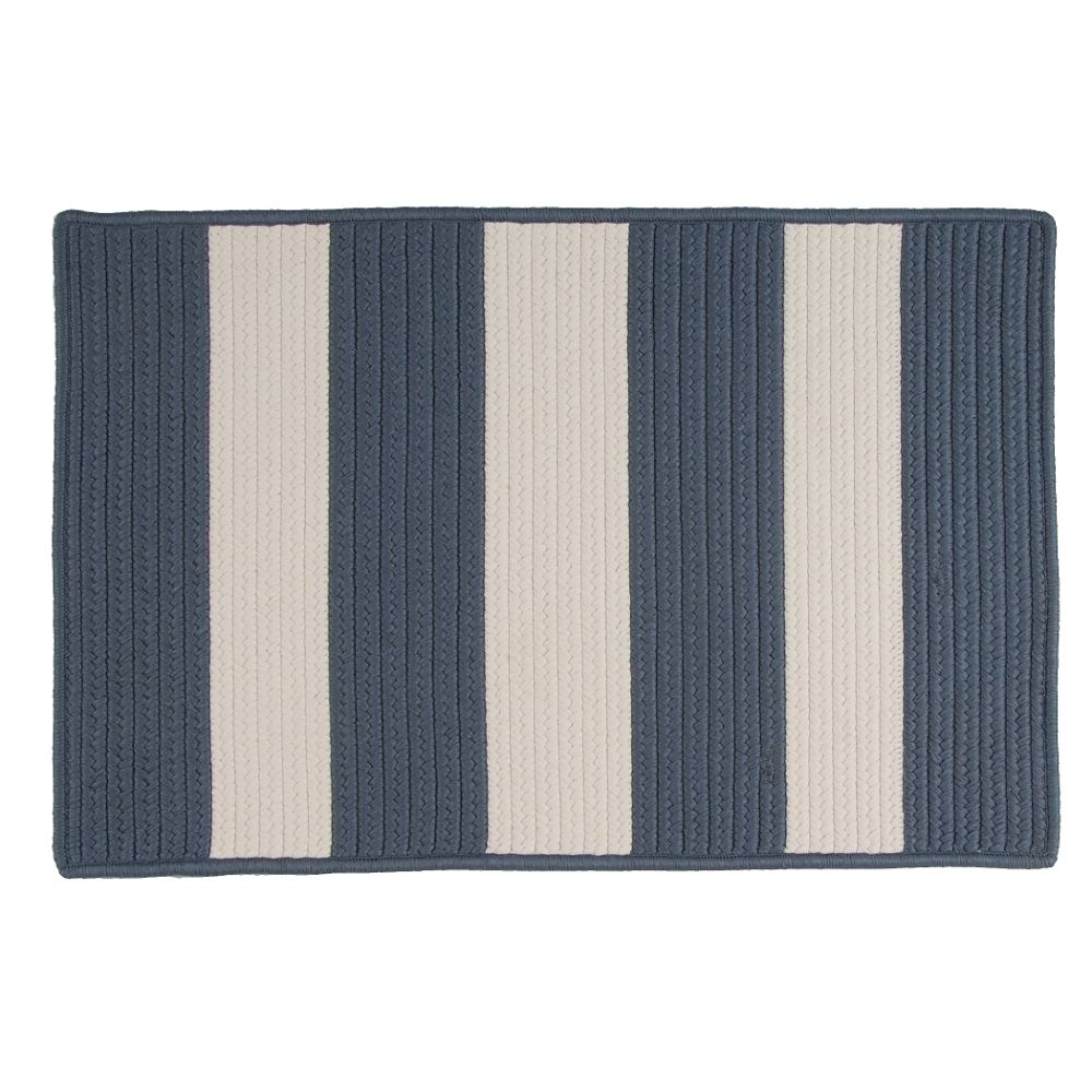 Colonial Mills SG54 Pershing Doormats - Lake Blue 18" x 30"
